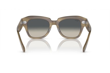 Napszemüvegek Ray-Ban State Street RB2186 140571 Szogletes Zöld