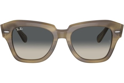 Napszemüvegek Ray-Ban State Street RB2186 140571 Szogletes Zöld