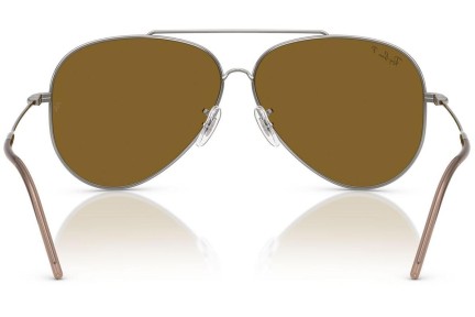 Napszemüvegek Ray-Ban Aviator Reverse RBR0101S 004/83 Polarized Pilota Ezüst