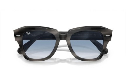 Napszemüvegek Ray-Ban State Street RB2186 14043F Szogletes Szürke