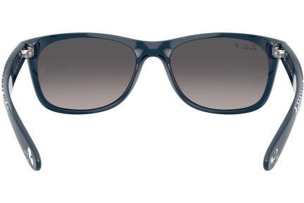 Napszemüvegek Ray-Ban New Wayfarer RB2132 6796M3 Polarized Szogletes Kék