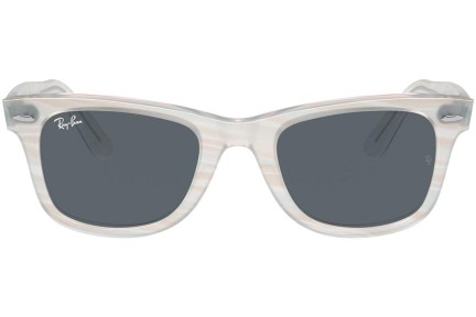 Napszemüvegek Ray-Ban Wayfarer RB2140F 1407R5 Szogletes Kék