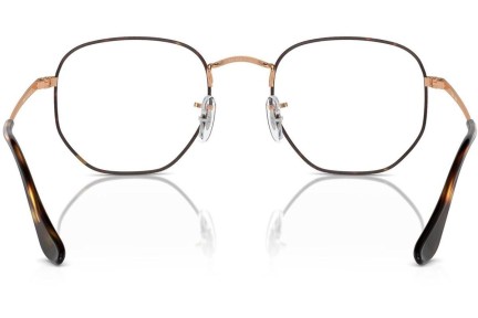 szemüvegeinket Ray-Ban Hexagonal RX6448 3176 Szogletes Arany