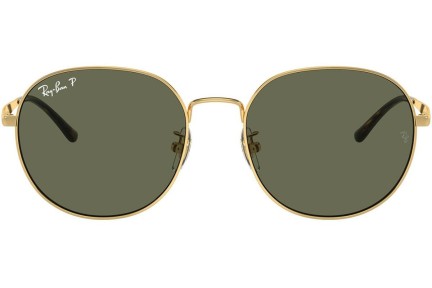 Napszemüvegek Ray-Ban RB3727D 001/9A Polarized Kerek Arany