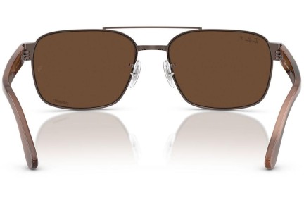 Napszemüvegek Ray-Ban RB3751CH 9259AN Polarized Szogletes Barna