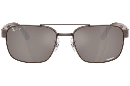 Napszemüvegek Ray-Ban RB3751CH 9259AN Polarized Szogletes Barna