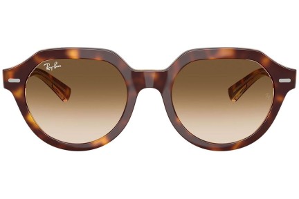 Napszemüvegek Ray-Ban Gina RB4399 141451 Szogletes Havana