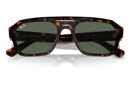 Napszemüvegek Ray-Ban Corrigan RB4397 135971 Flat Top Havana