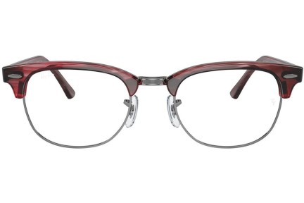 szemüvegeinket Ray-Ban Clubmaster RX5154 8376 Browline Vörös