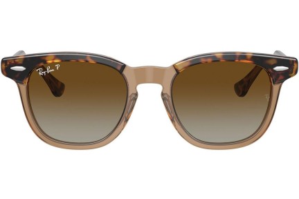 Napszemüvegek Ray-Ban Junior RJ9098S 7152T5 Polarized Szogletes Havana