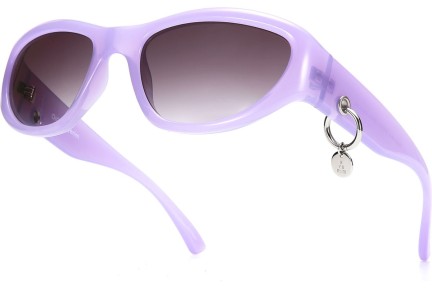 Napszemüvegek OiO by eyerim Meteor Lilac Grey Single Lens | Shield Lila