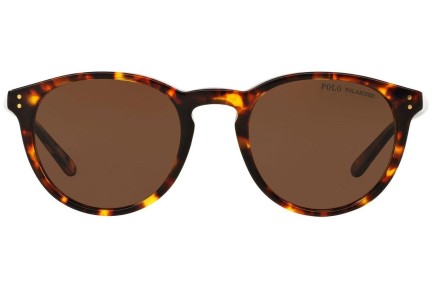 Napszemüvegek Polo Ralph Lauren PH4110 513483 Polarized Kerek Havana