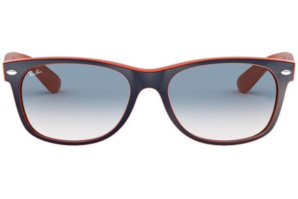 Napszemüvegek Ray-Ban New Wayfarer Color Mix RB2132 789/3F Szogletes Kék