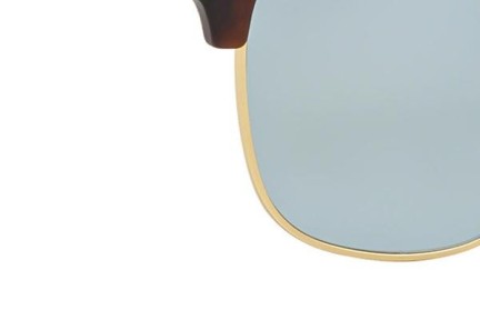 Napszemüvegek Ray-Ban Clubmaster Flash Lenses RB3016 114530 Browline Havana