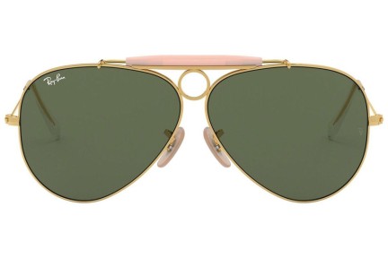 Napszemüvegek Ray-Ban Shooter Havana Collection RB3138 001 Pilota Arany