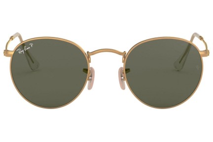 Napszemüvegek Ray-Ban Round Metal Metal RB3447 112/58 Polarized Kerek Arany