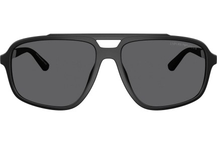 Napszemüvegek Emporio Armani EA4236U 5001T3 Polarized Szogletes Fekete