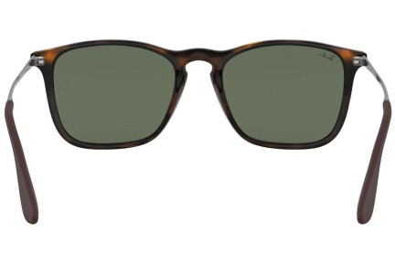 Napszemüvegek Ray-Ban Chris RB4187 710/71 Szogletes Havana