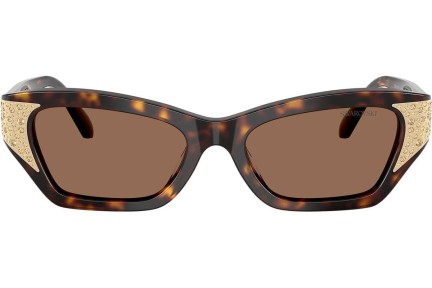 Napszemüvegek Swarovski SK6029 100273 Cat Eye Havana