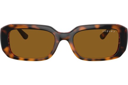 Napszemüvegek Vogue Eyewear VO5565S W65683 Polarized Szogletes Havana