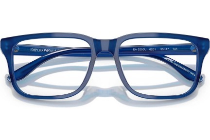 szemüvegeinket Emporio Armani EA3250U 6201 Szogletes Kék