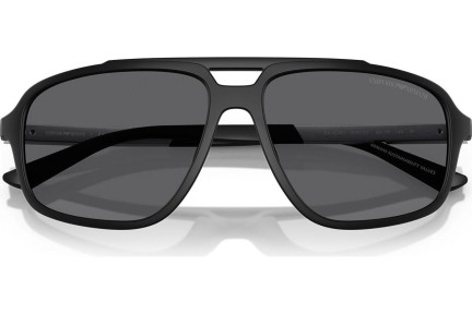 Napszemüvegek Emporio Armani EA4236U 5001T3 Polarized Szogletes Fekete