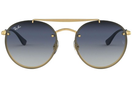 Napszemüvegek Ray-Ban Blaze Round Double Bridge Blaze Collection RB3614N 91400S Kerek Arany