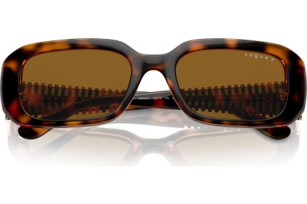 Napszemüvegek Vogue Eyewear VO5565S W65683 Polarized Szogletes Havana