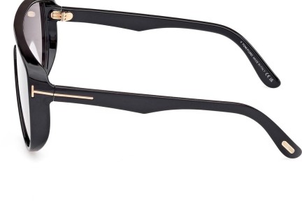 Napszemüvegek Tom Ford Achilles FT1182 01A Single Lens | Shield Fekete