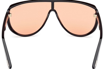 Napszemüvegek Tom Ford Achilles FT1182 05E Single Lens | Shield Fekete