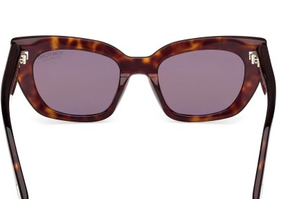 Napszemüvegek Tom Ford Athena FT1190 52H Polarized Cat Eye Havana