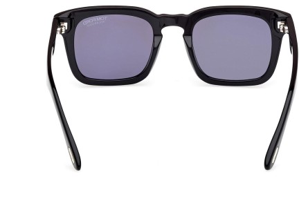 Napszemüvegek Tom Ford Dax FT0751 01D Polarized Szogletes Fekete