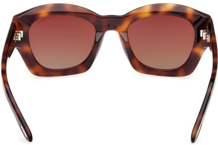 Napszemüvegek Tom Ford Guilliana FT1083 53F Szogletes Havana