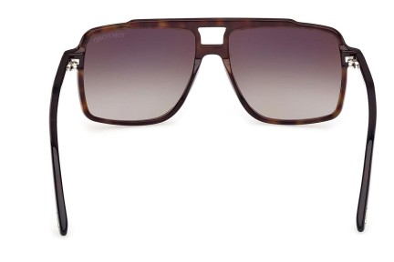 Napszemüvegek Tom Ford Kemp FT1177 52B Szogletes Havana