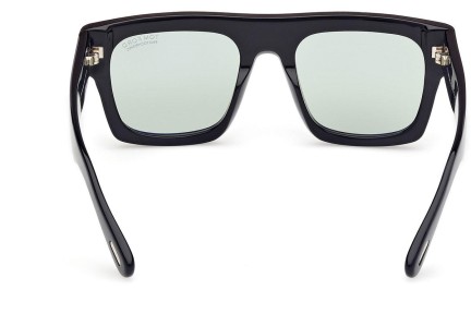 Napszemüvegek Tom Ford Fausto FT0711 01N Flat Top Fekete