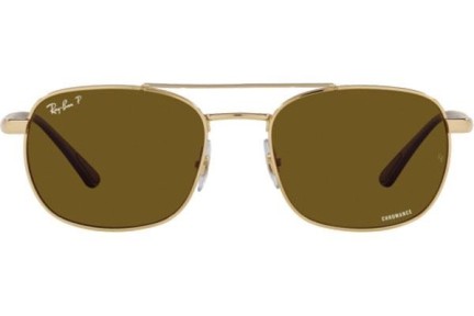 Napszemüvegek Ray-Ban Chromance Collection RB3670CH 001/AN Polarized Szogletes Arany