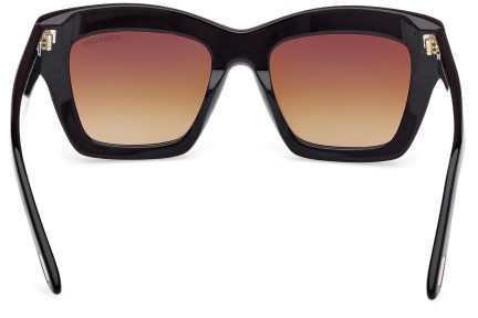 Napszemüvegek Tom Ford Luna FT1191 01F Cat Eye Fekete