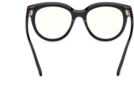 szemüvegeinket Tom Ford FT5987-B 001 Cat Eye Fekete