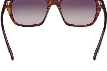 Napszemüvegek Tom Ford Aslan FT1175 52B Szogletes Havana