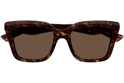 Napszemüvegek Alexander McQueen AM0473S 002 Szogletes Havana