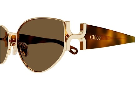 Napszemüvegek Chloe CH0260S 002 Cat Eye Arany