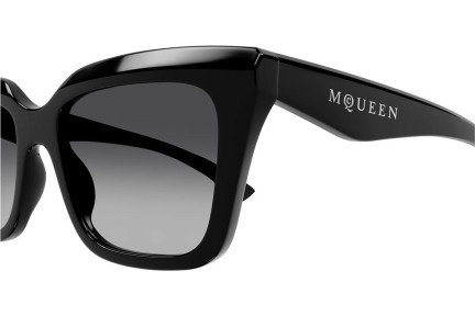 Napszemüvegek Alexander McQueen AM0473S 001 Szogletes Fekete