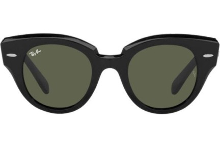 Napszemüvegek Ray-Ban Roundabout RB2192 901/31 Kerek Fekete