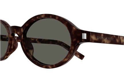 Napszemüvegek Saint Laurent SL751JEANNE 002 Ovális Havana