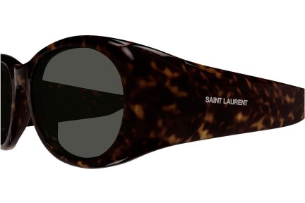 Napszemüvegek Saint Laurent SL736 002 Ovális Havana