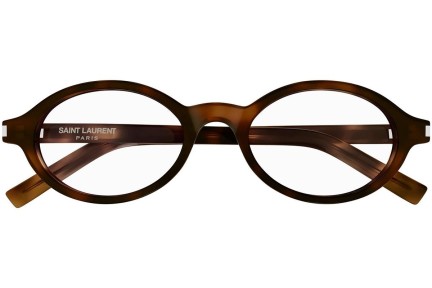 szemüvegeinket Saint Laurent SL751JEANNEOPT 003 Ovális Havana