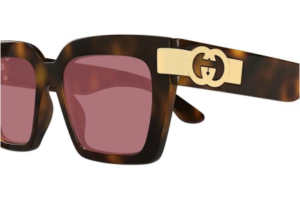 Napszemüvegek Gucci GG1689S 002 Szogletes Havana