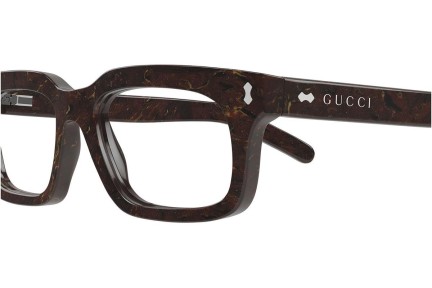 Napszemüvegek Gucci GG1711S 003 Szogletes Barna