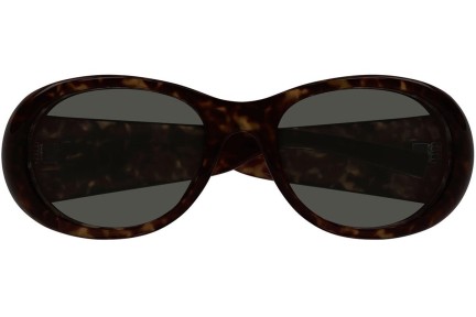 Napszemüvegek Saint Laurent SL736 002 Ovális Havana