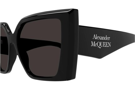 Napszemüvegek Alexander McQueen AM0467S 001 Szogletes Fekete